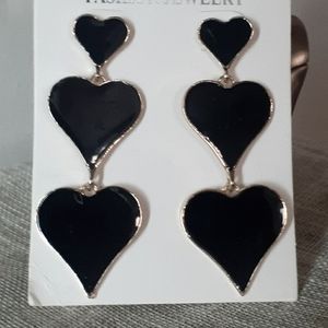 Sold Offline - Three-Layer Heart Earrings